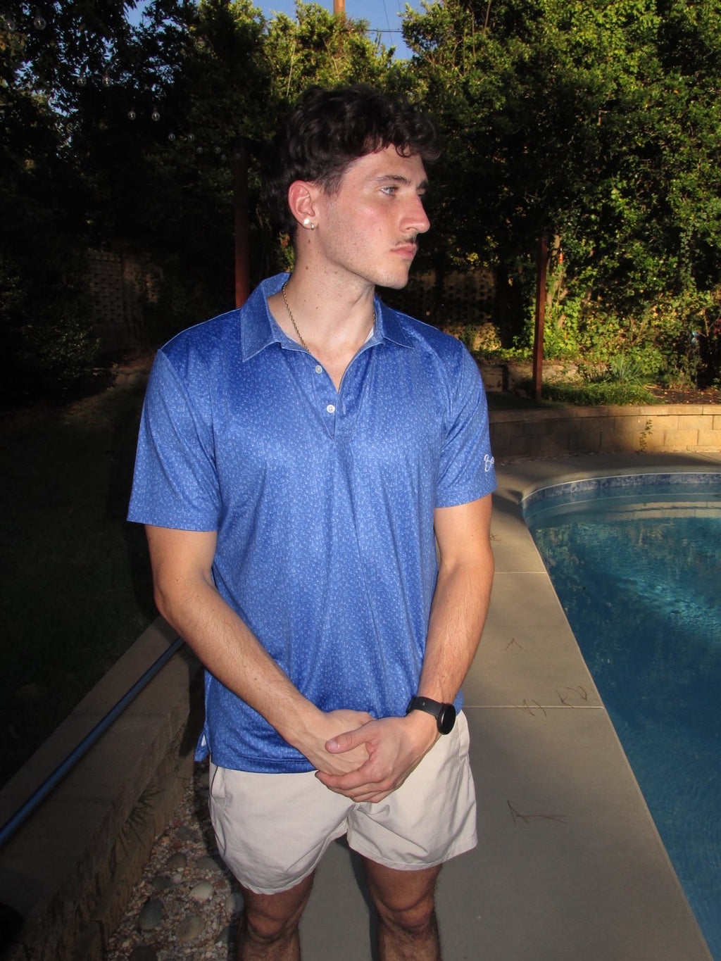 The Bluewater Links Performance Polo (Built-in tee holder)