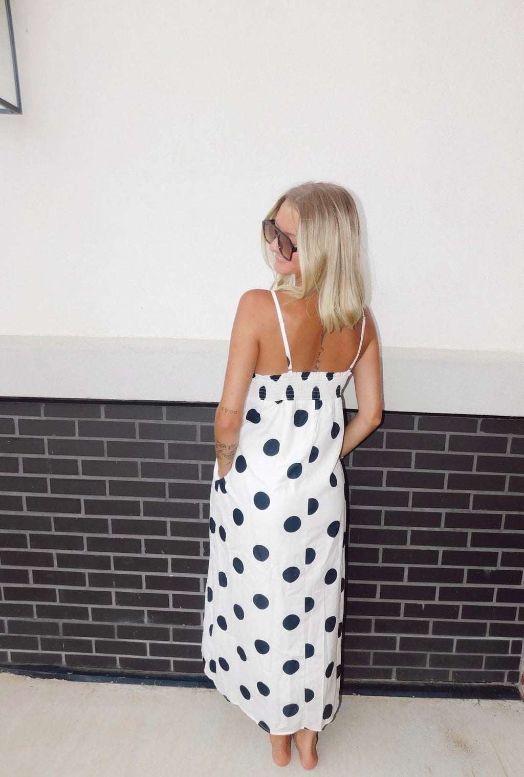 Sunday Stroll Polka Dot Maxi