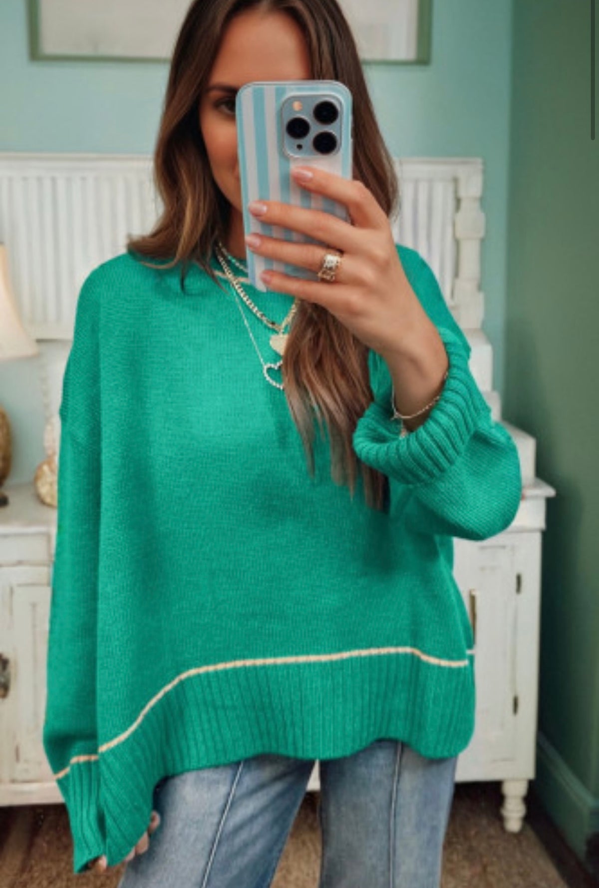 Emerald Daydream Sweater