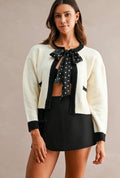 The Darling Bow Cardigan