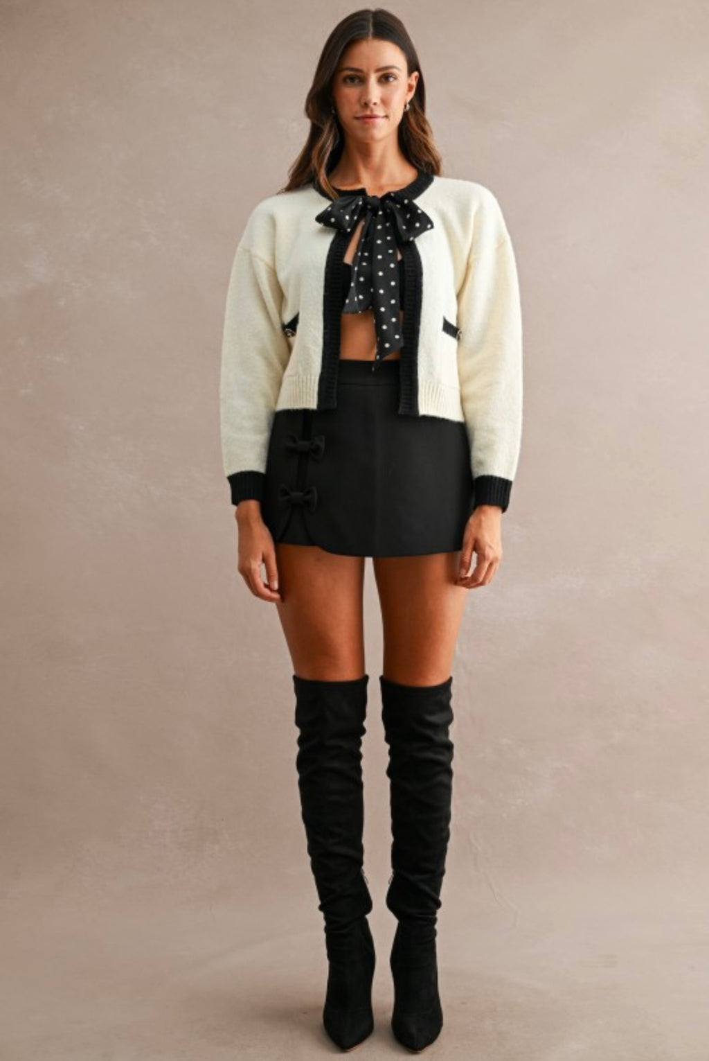 The Darling Bow Cardigan