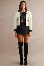 The Darling Bow Cardigan
