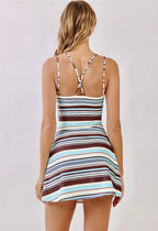 The Espresso Stripe Dress