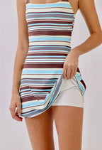 The Espresso Stripe Dress