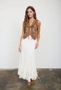 Ivory Hour Lace Skirt