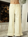 The Sunday Best Ruffle Jeans