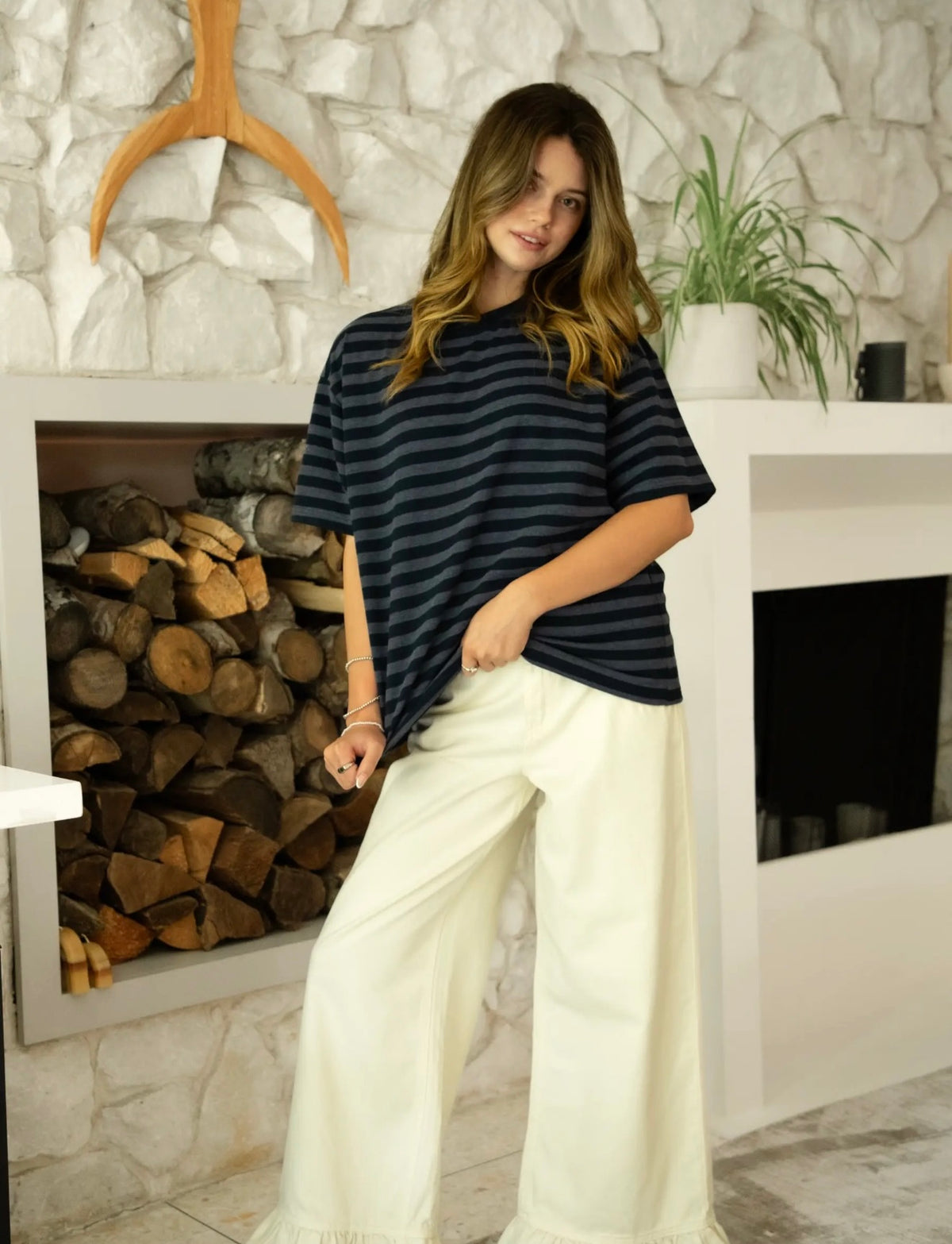 The Sunday Best Ruffle Jeans