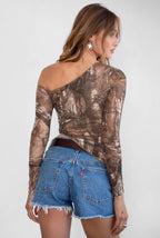 Wild Side Camo Top