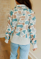 The Bluewater Camo Quarter Zip