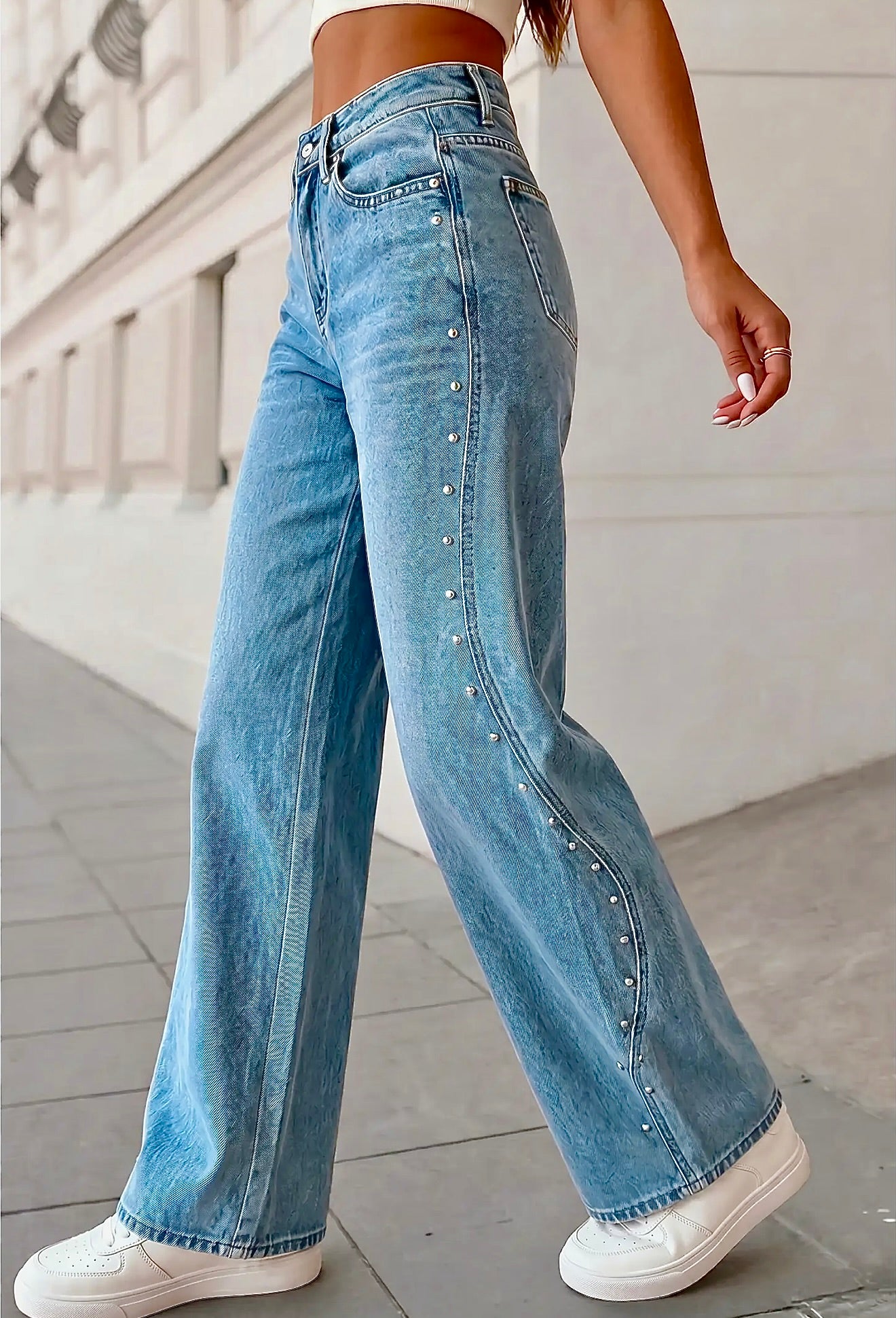 The Rhinestone Avenue Jeans