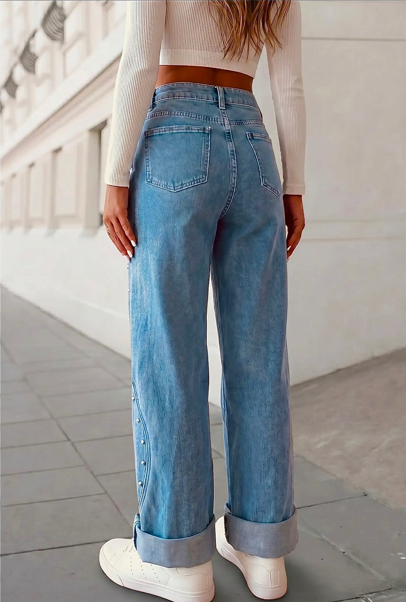 The Rhinestone Avenue Jeans
