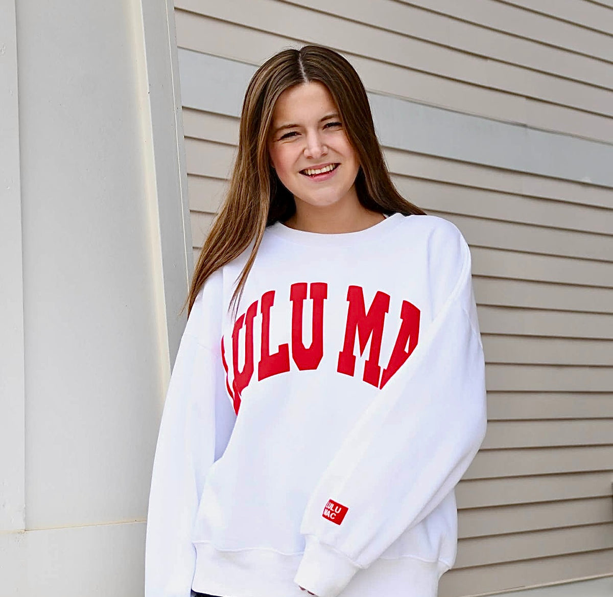 The Lulu Mac Varsity Sweatshirt