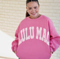 The Pink Puff Lulu Mac Crewneck