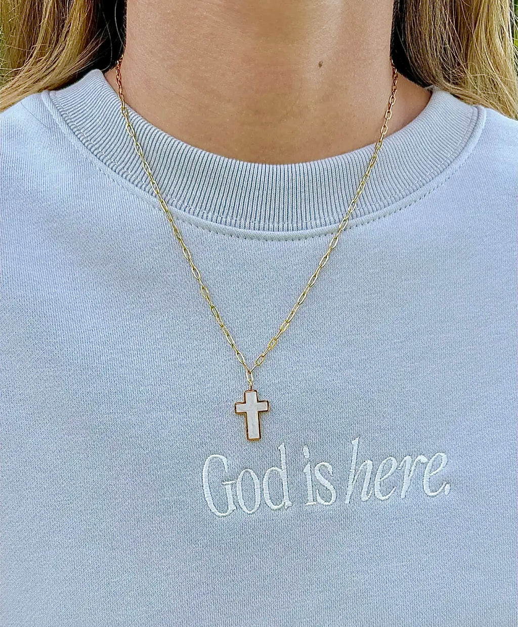 The Promise Cross Necklace