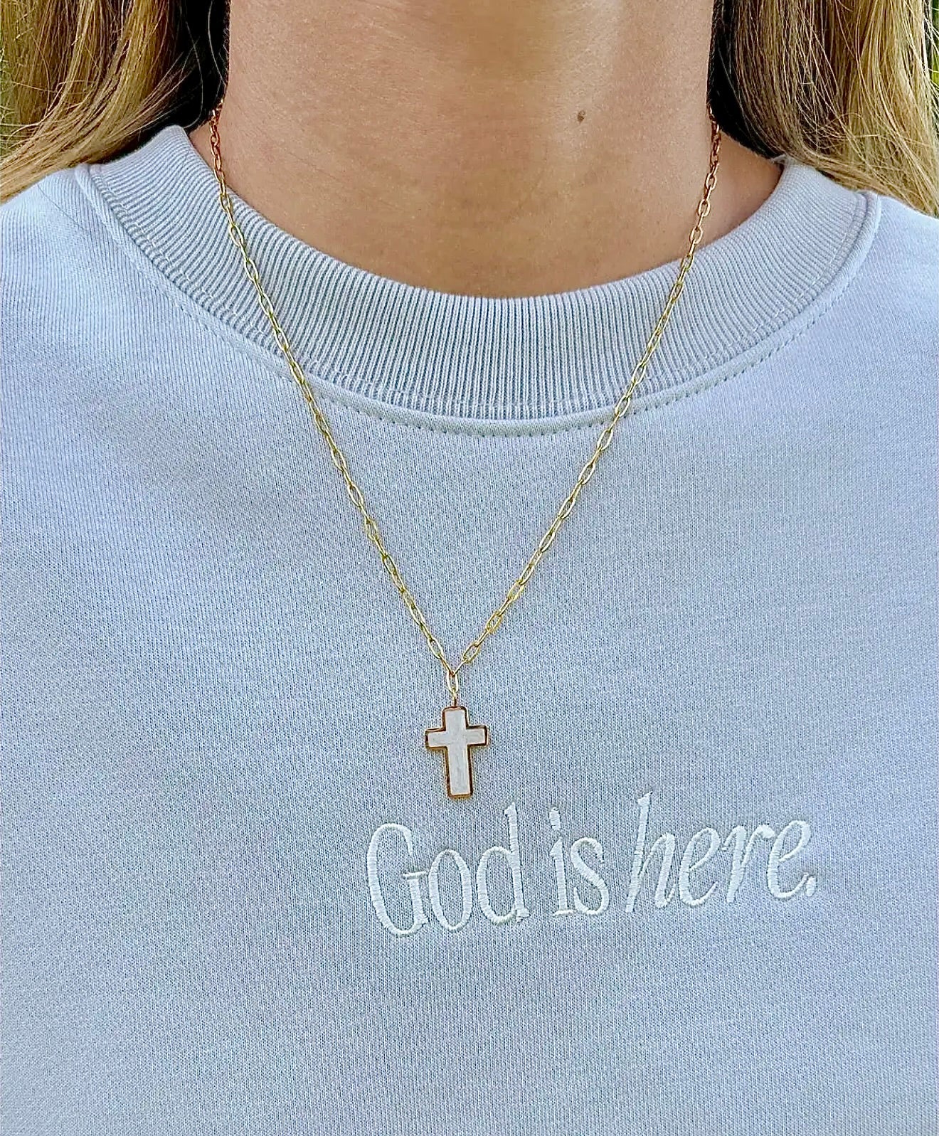 The Promise Cross Necklace