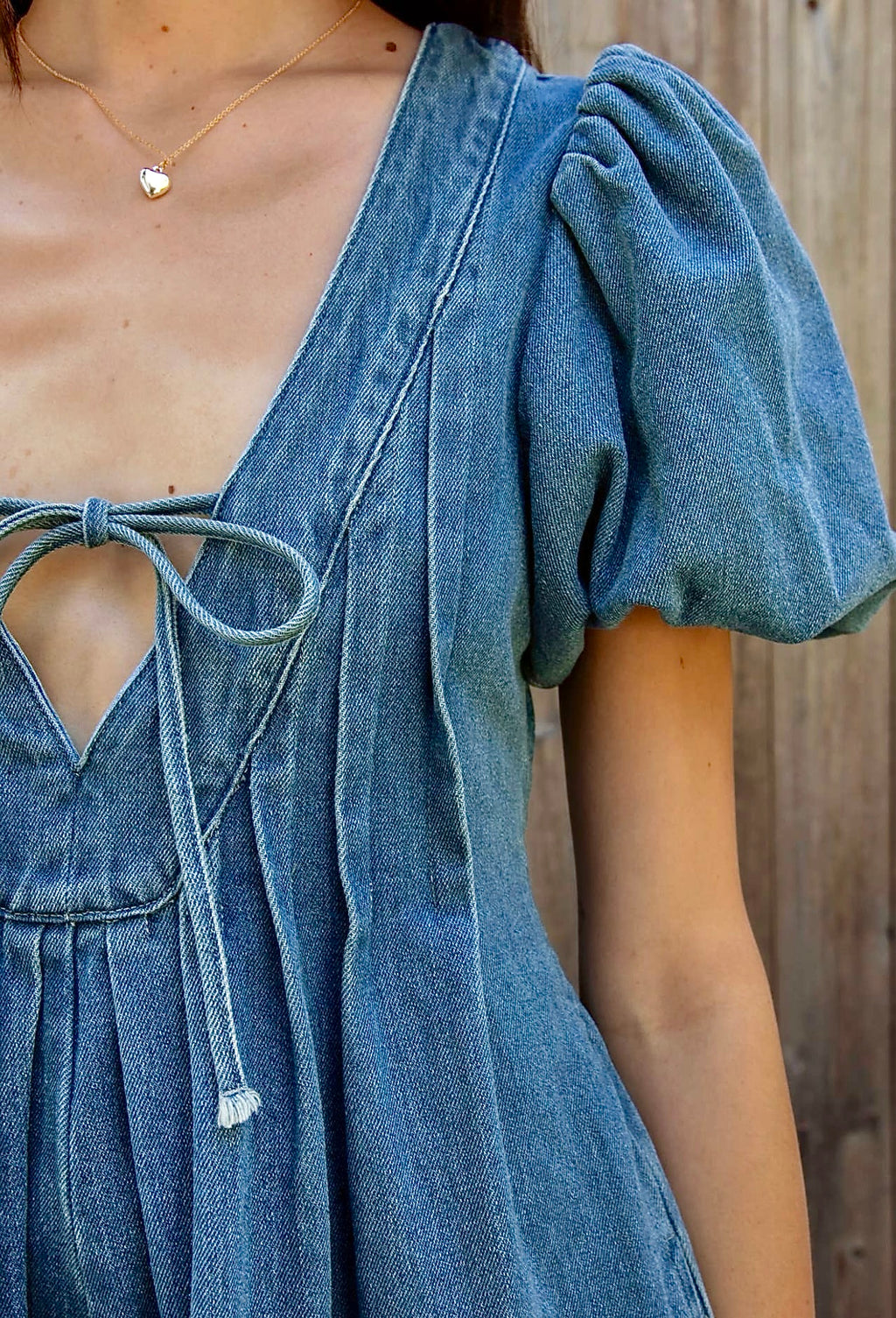The Blue Jean Baby Romper
