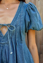 The Blue Jean Baby Romper