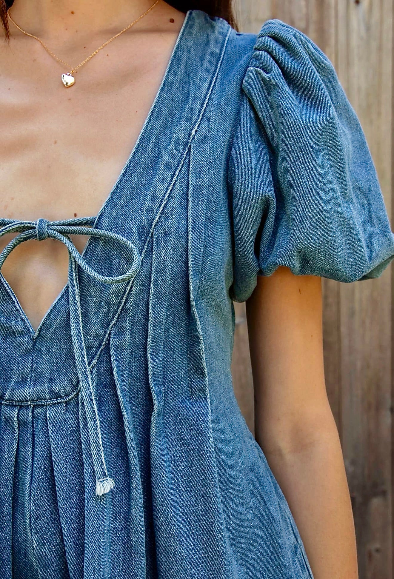 The Blue Jean Baby Romper