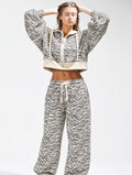 Wild Side Zebra Lounge Set