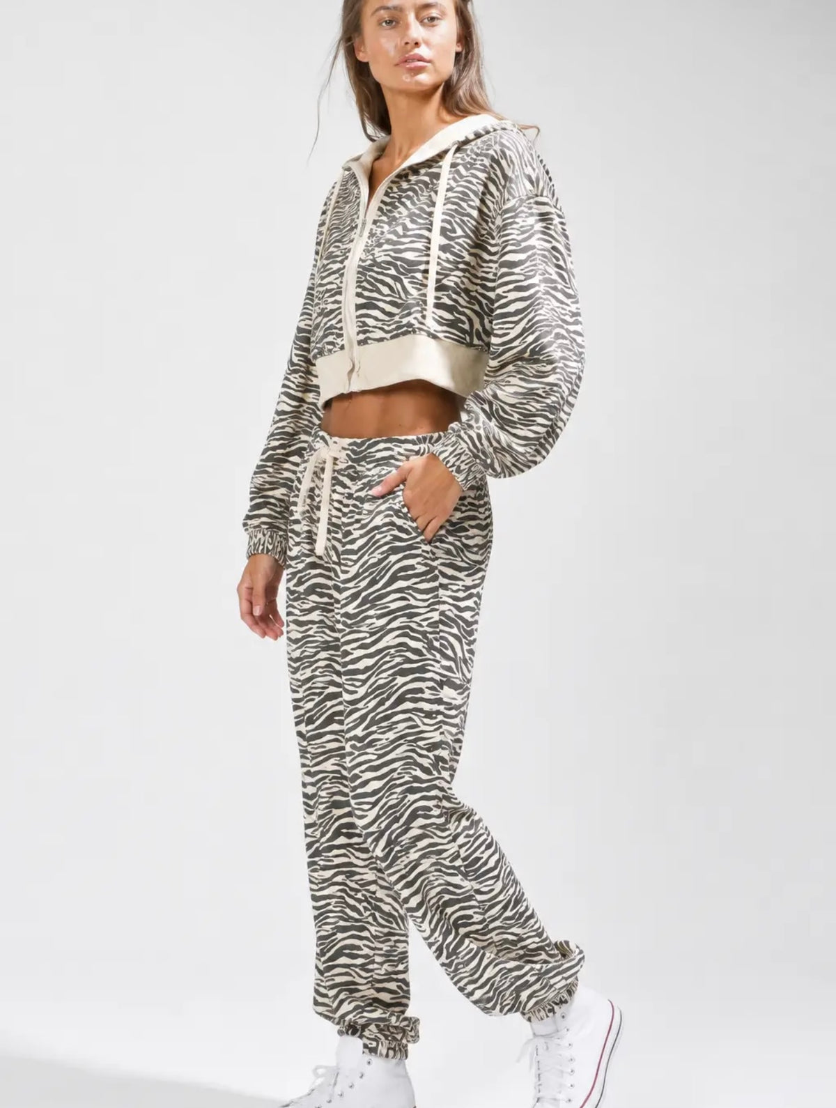 Wild Side Zebra Lounge Set