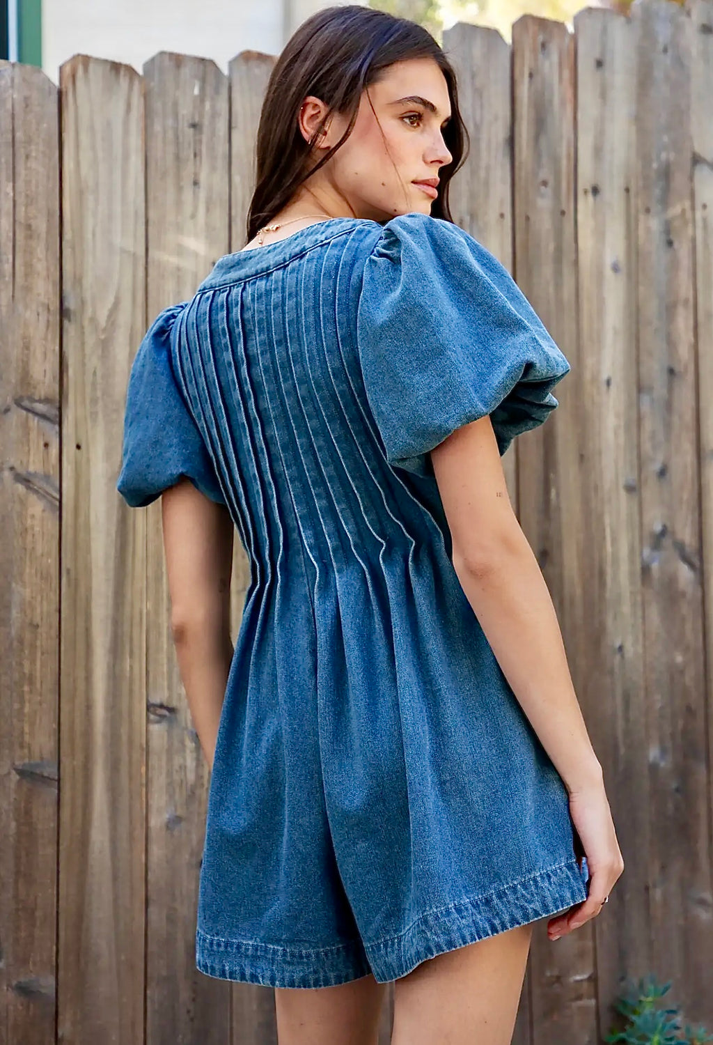 The Blue Jean Baby Romper