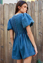 The Blue Jean Baby Romper