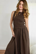The Espresso Hour Midi Dress