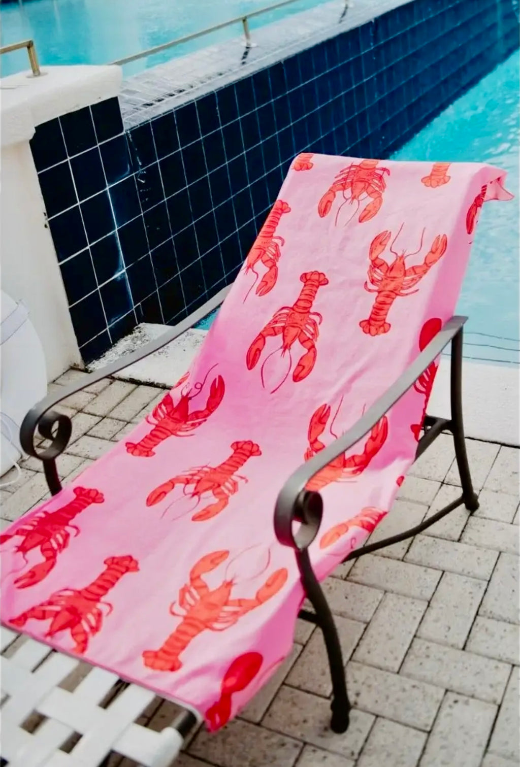The Lobster Lane Beach Towel
