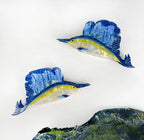 Blue Marlin Statement Claw Clip
