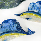 Blue Marlin Statement Claw Clip
