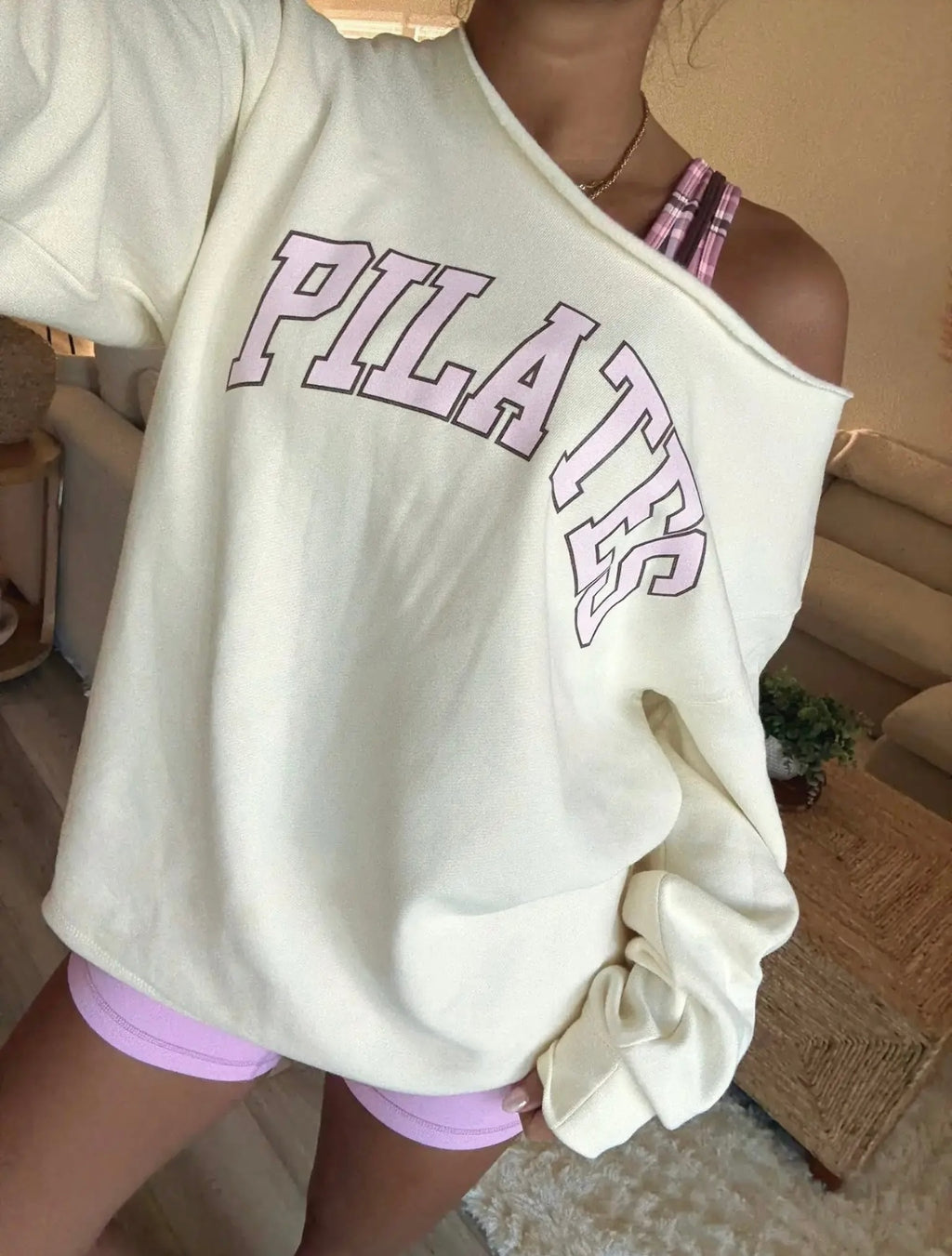 Pretty in Pink Pilates Sweatshirt
