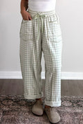 Meadow Gingham Cargo Pants