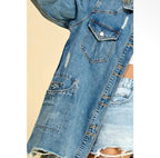 Denim Utility Long Sleeve