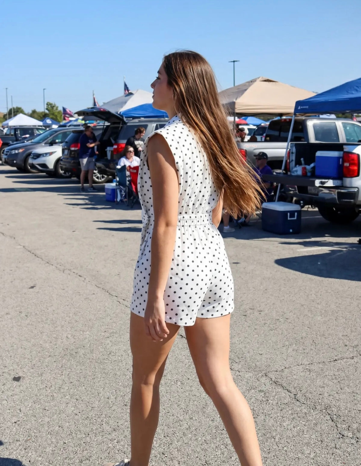 Scarlet Sweetheart Romper