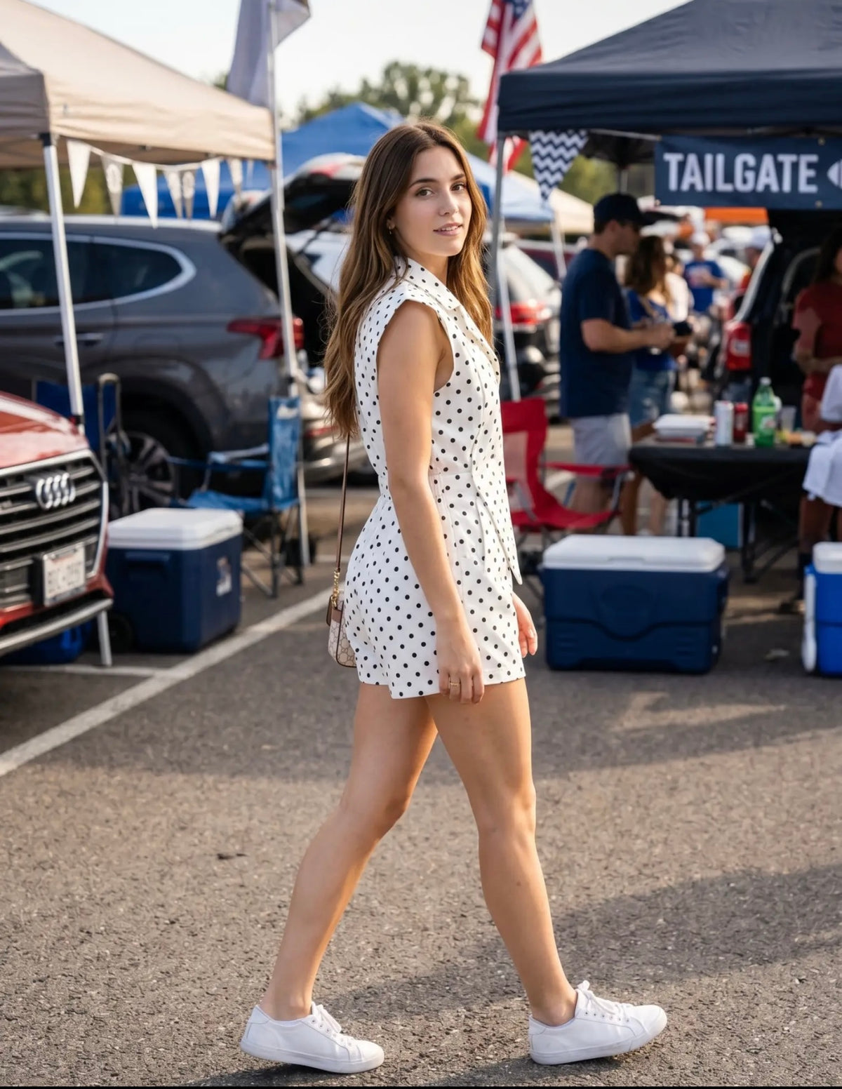Scarlet Sweetheart Romper