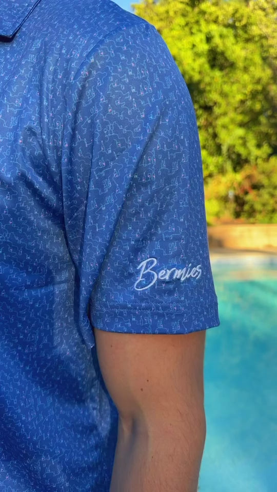 The Bluewater Links Performance Polo (Built-in tee holder)